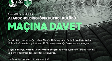 Alagöz Holding Iğdır FK, Sakaryaspor Maçında Taraftar Desteğini Bekliyor