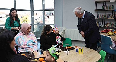 Çalı Kadın ve Çocuk Akademisi'ne Başkan Şadi Özdemir'den ziyaret