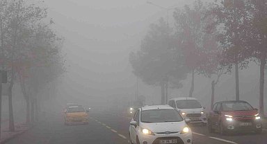 Diyarbakır'da hava ve kara ulaşımına sis engeli