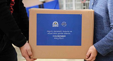Gebze'de 44 bin kişiye yardım dağıtıldı