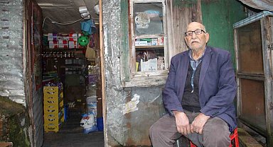 Giresun'un en yaşlı bakkalı