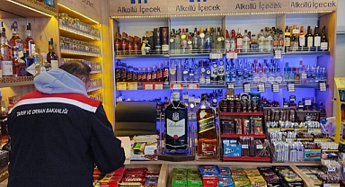 IĞDIR’DA ALKOLLÜ İÇKİ SATIŞI YAPAN MEKANLARDA DENETİM