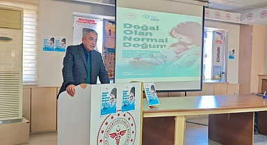 İl Sağlık Müdürlüğü'nde Normal Doğum Eylem Planı Sunumu Gerçekleştirildi