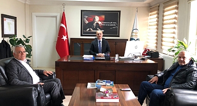 Karakoyunlu Kaymakamı Nurettin Yavuz’a Nezaket Ziyareti