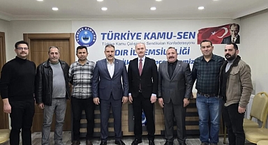 Karakoyunlu Kaymakamı Nurettin Yavuz’dan Türkiye Kamu-Sen Iğdır İl Başkanlığına Ziyaret