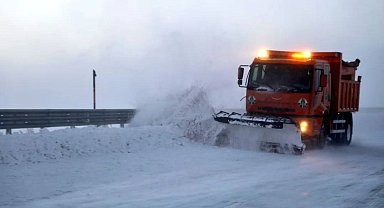 Kars'ta 11 köy yolu ulaşıma kapalı
