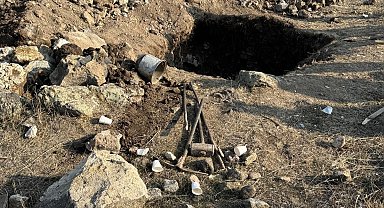 Kars'ta jandarmadan kaçak kazıya suçüstü