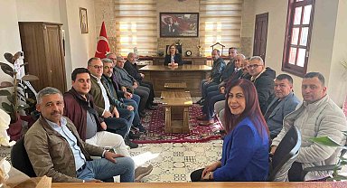 Kaymakam Doğru mahalle muhtarlarını ağırladı
