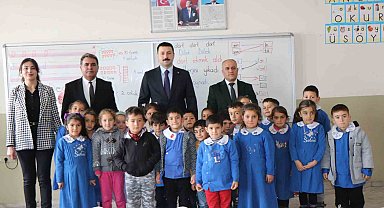 Kaymakam Karali'den okul ziyaretleri