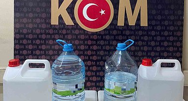 Kırıkkale'de yılbaşı öncesi kaçak içki operasyonu: 1 gözaltı