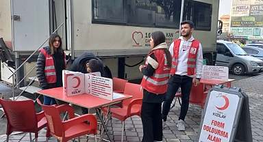 Kızılay Kan Bağışı Aracı İlimiz’de