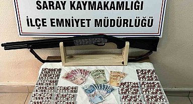 Saray'da uyuşturucu operasyonu: 1 tutuklama