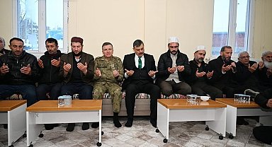 Şehidin ailesine taziye ziyareti