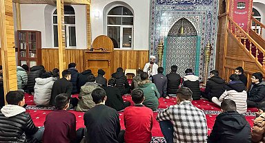 Taşlıçay'da sabah namazı buluşması