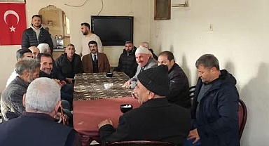 Tuzluca İlçe Başkanı Köy Köy Geziyor