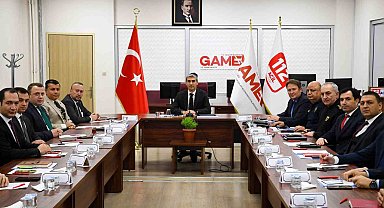 Uşak'ta GAMER Yıllık İzleme, Değerlendirme ve Koordinasyon Kurulu Toplantısı yapıldı