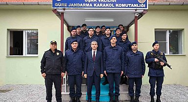 Vali Aktaş jandarma karakol noktalarında incelemelerde bulundu