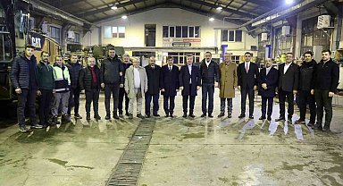 Vali Aydoğdu, Özel İdare birim amirleri ve atölye ekibi ile bir araya geldi