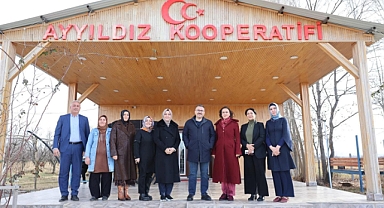 Vali Ercan Turan’dan Ayyıldız Kadın Kooperatifi’ne Ziyaret