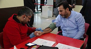 Van'da kan bağışına yoğun ilgi