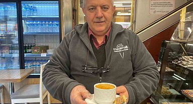Yağışlı havalarda salep satışları zirvede
