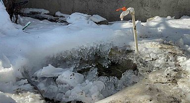 Ağrı dondu: Eksi 15'i gördü