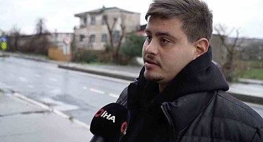 Arnavutköy'de mahalle sakinlerinin süratli araç isyanı