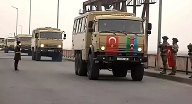 Azerbaycan Askerleri Kış Tatbikatı- 2025 İçin Türkiye'ye Geçiş Yaptı