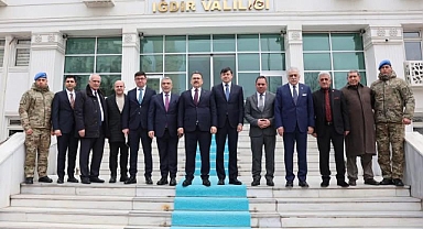 Azerbaycan Diaspora Başkanı, Vali Ercan Turan’ı Ziyaret Etti