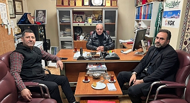 Baycan Çalışkan ve Nihat Göyçalı’dan Gazeteciler Günü Ziyareti