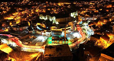 Bitlis'in ışıl ışıl görüntüsü büyülüyor