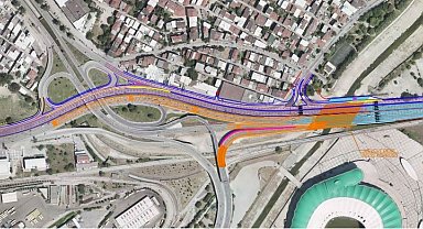 Bursa'da trafik düzenlemesi