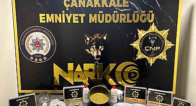 Çanakkale'de uyuşturucu operasyonuna 1 tutuklama