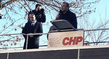 CHP Genel Başkanı Özel, Kars'ta partisinin il binasının açılış töreninde konuştu: