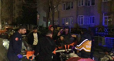 Çorlu'da otomobil motosiklete çarptı: 1 yaralı