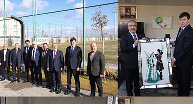 Diaspora Bakanı Fuad Muradov'dan Alagöz Holding Iğdır FK'ye Ziyaret