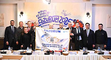 Erzurum'da '2025 Avrupa Kış Sporları Başkenti' coşkusu