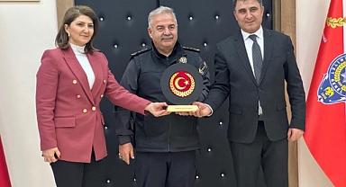 Genel Sekreter Çarman’dan, Iğdır İl Emniyet Müdürü Turgay’a Hayırlı Olsun Ziyareti