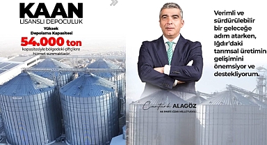 Iğdır'da Çiftçilerin Yeni Umudu: Kaan Lisanslı Depoculuk
