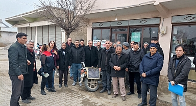 IĞDIR’DA HOŞHABER BELDESİ VE HASANHAN KÖYÜNDE ÇİFTÇİLERLE BİLGİLENDİRİLDİ