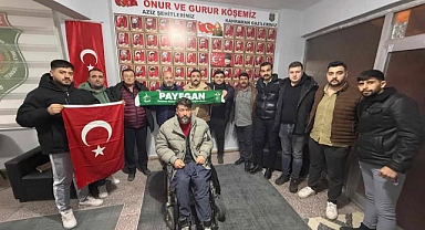 IĞDIR FK TARAFTAR GRUBU PAYEGAN’DAN ANLAMLI ZİYARET