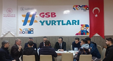 İl Müdürü Recai Şahin, Selman-ı Farisi Öğrenci Yurdunda İncelemelerde Bulundu