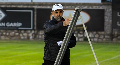 Karacabey Belediyespor Teknik Direktörü Cihan Erdil ilk yarıyı değerlendirdi