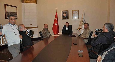 Kars'ta "Asayiş ve güvenlik" toplantısı