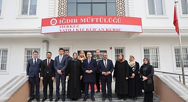 Kız Kur'an Kursuna ziyaret