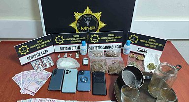 Mersin Erdemli'de uyuşturucu taciri 3 şüpheli tutuklandı