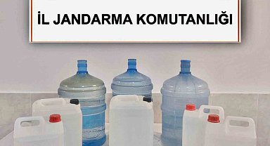 Ortaca'da 65 litre sahte rakı ele geçirildi