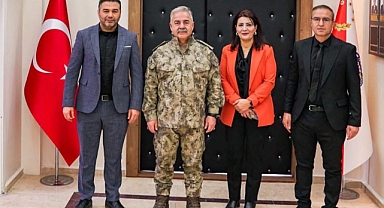 Öz Sağlık İş Sen’den Emniyet Müdürü Turgay’a Ziyaret