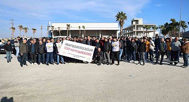 SASA'da maaş ve tazminat eylemi