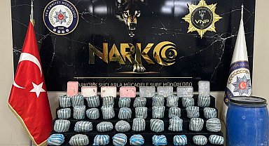 Van'da 36 kilo uyuşturucu ele geçirildi
